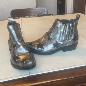 Pewter Star Boots#